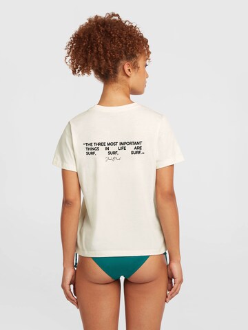 Tricou de la O'NEILL pe alb: față