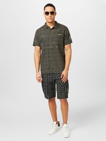 CAMP DAVID - Regular Fit Camisa em verde