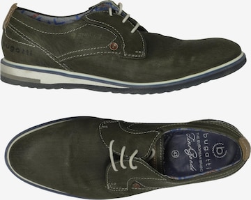 bugatti Halbschuh 43 in Grün: Vorderseite