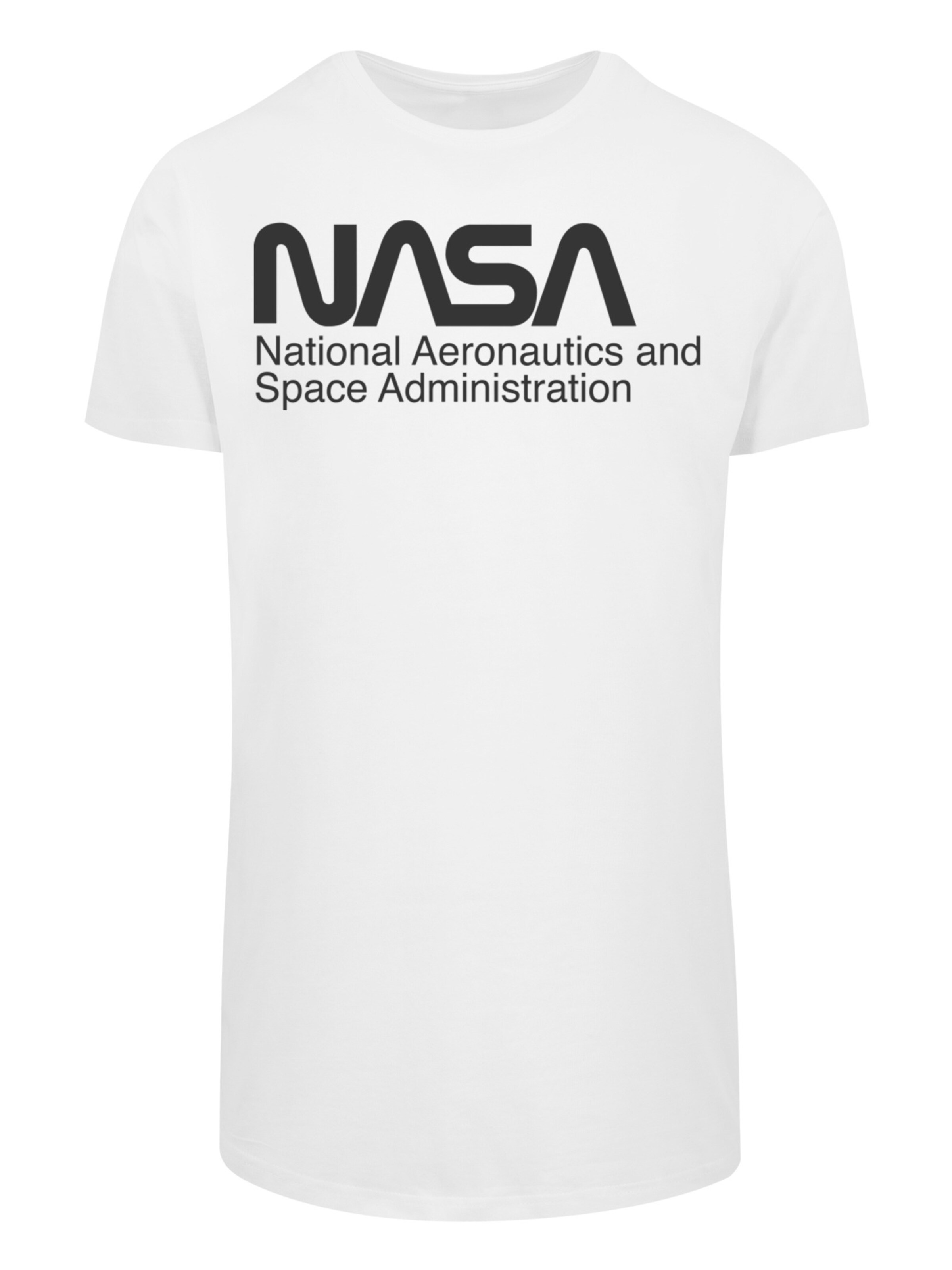 F4NT4STIC Shirt 'Nasa' in White: front