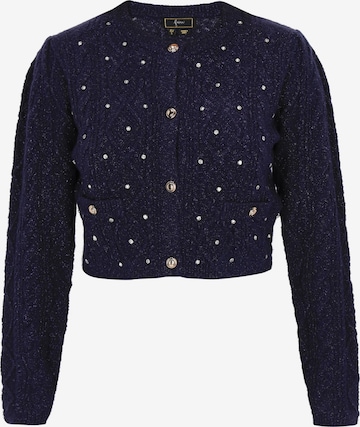 Cardigan 'Fashion Look' faina en bleu : devant
