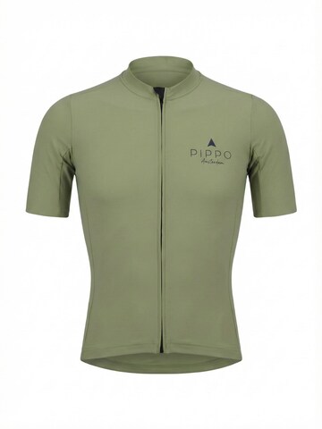 PIPPO Amsterdam Tricot 'Monte Grappa' in Groen: voorkant