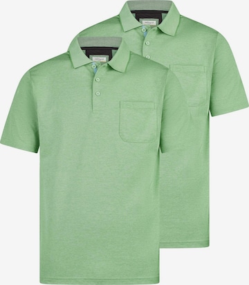 redmond Shirt 'Basic' in Grün: Vorderseite