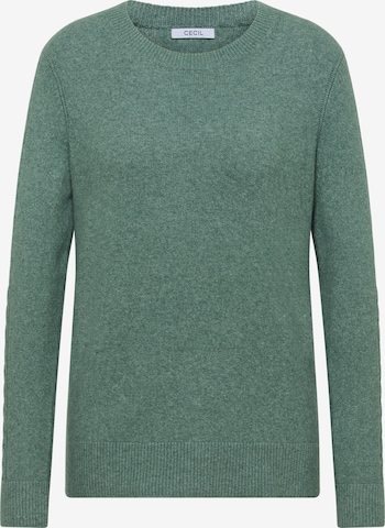STREET ONE Pullover in Grün: Vorderseite
