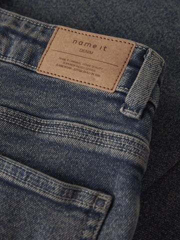 NAME IT - Pierna ancha Vaquero en azul