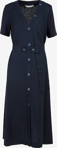 HELMIDGE A-Linien-Kleid in Blau: predná strana