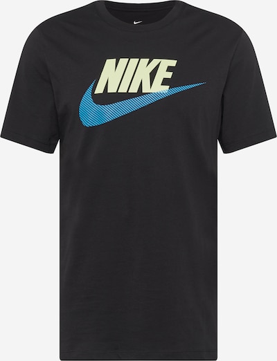 Nike Sportswear Shirt in blau / schwarz / weiß, Produktansicht