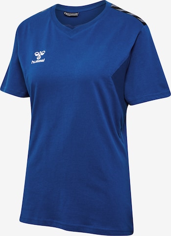 Hummel T-Shirt 'Authentic CO' in Blau