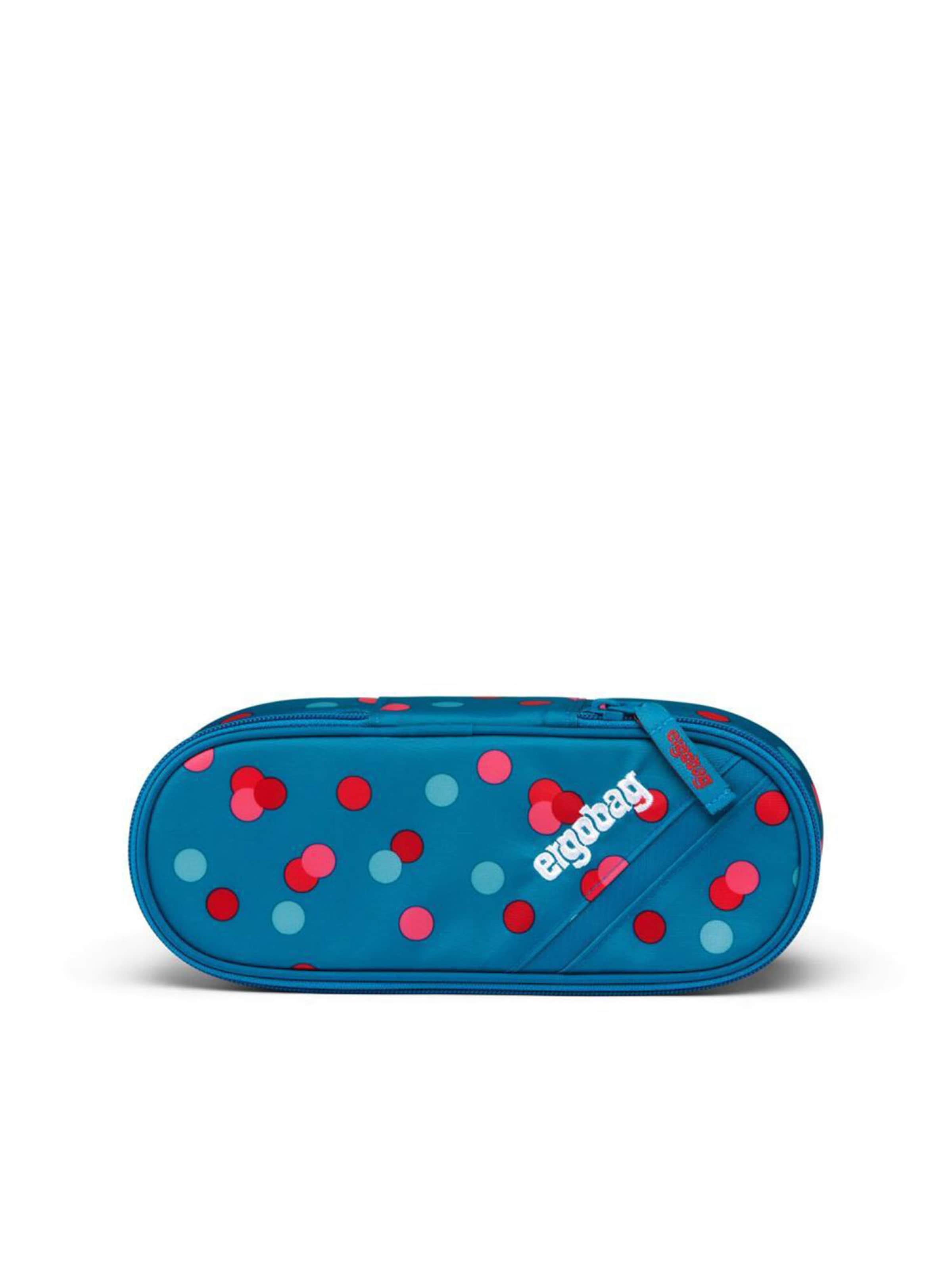 ergobag Backpack 'Maxi Schulrucksack Set 6tlg.' in Blue