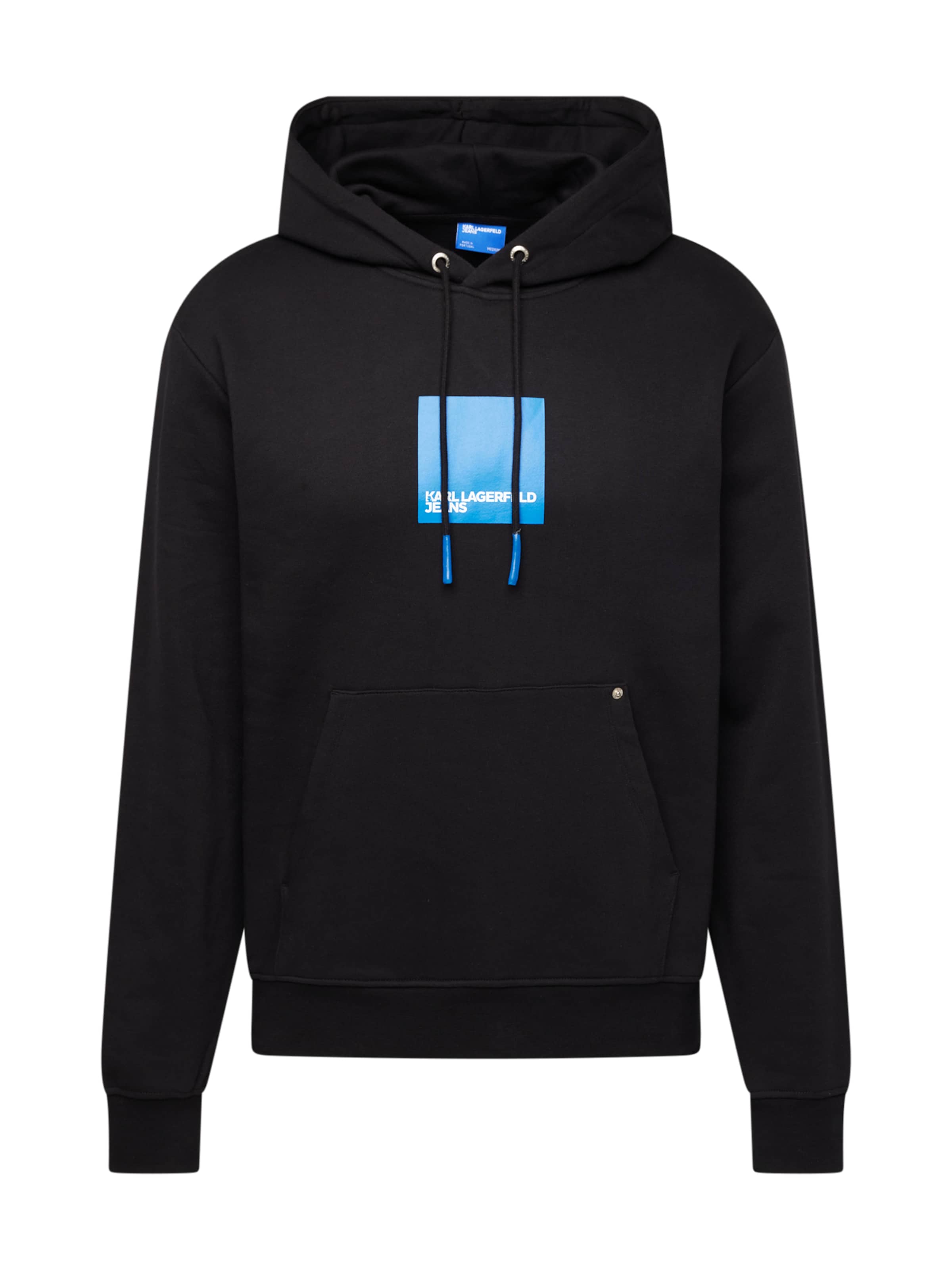 KARL LAGERFELD JEANS Свитшот в Черный: спереди