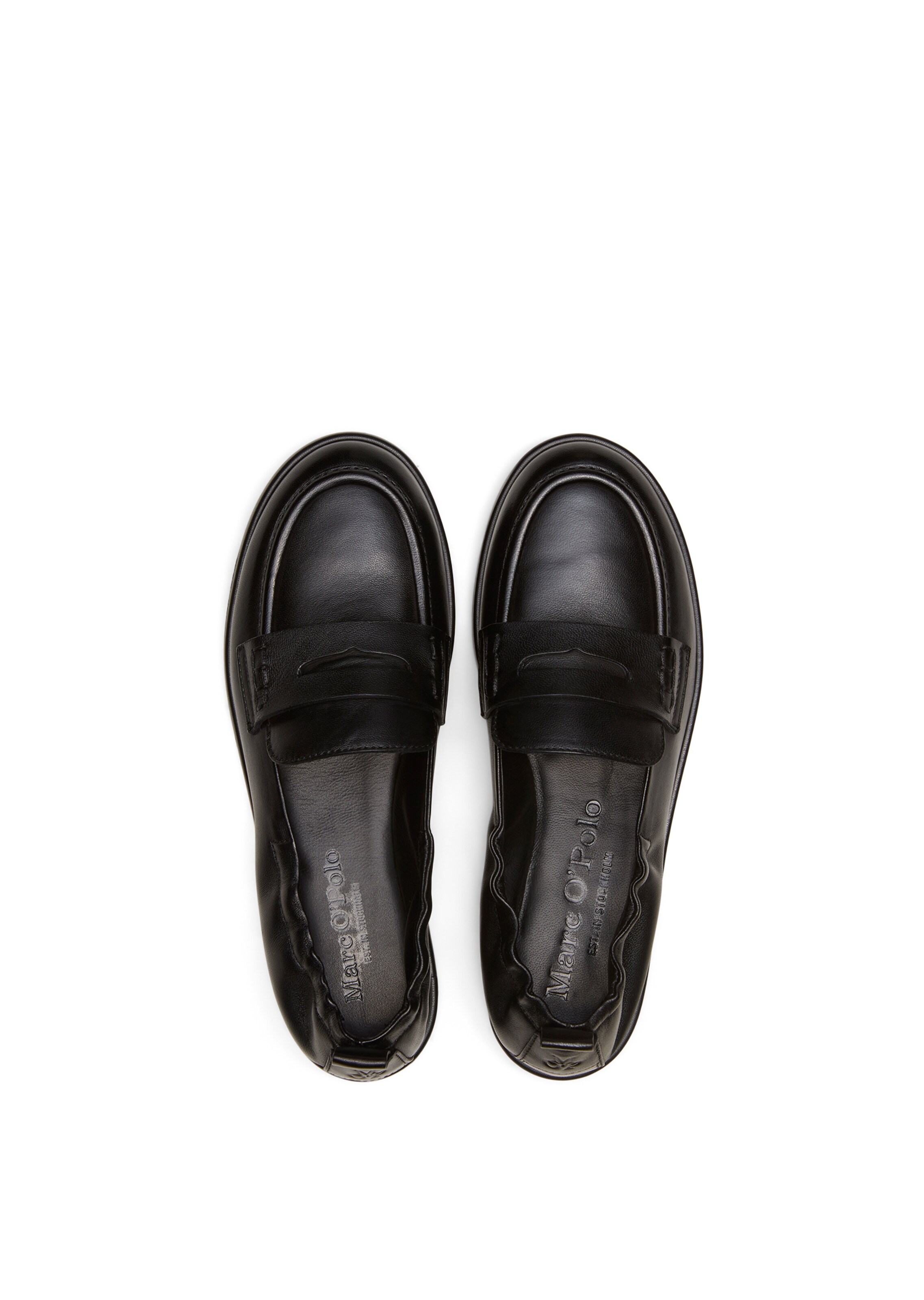 Marc O'Polo Slipper in Schwarz