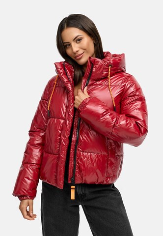 MARIKOO Winter jacket 'Skyraa 16' in Red