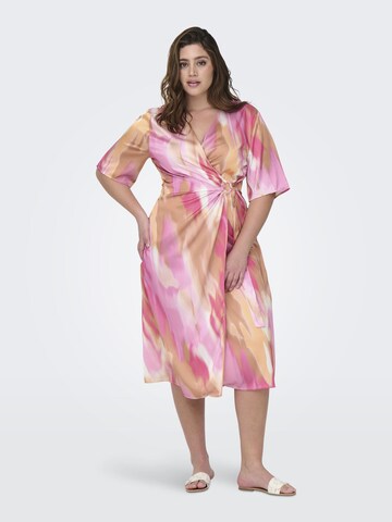Robe 'CARVeliane' ONLY Carmakoma en rose