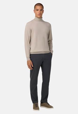 Boggi Milano Slimfit Broek in Blauw