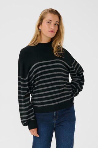 Kaffe Sweater 'KALizz' in Black: front