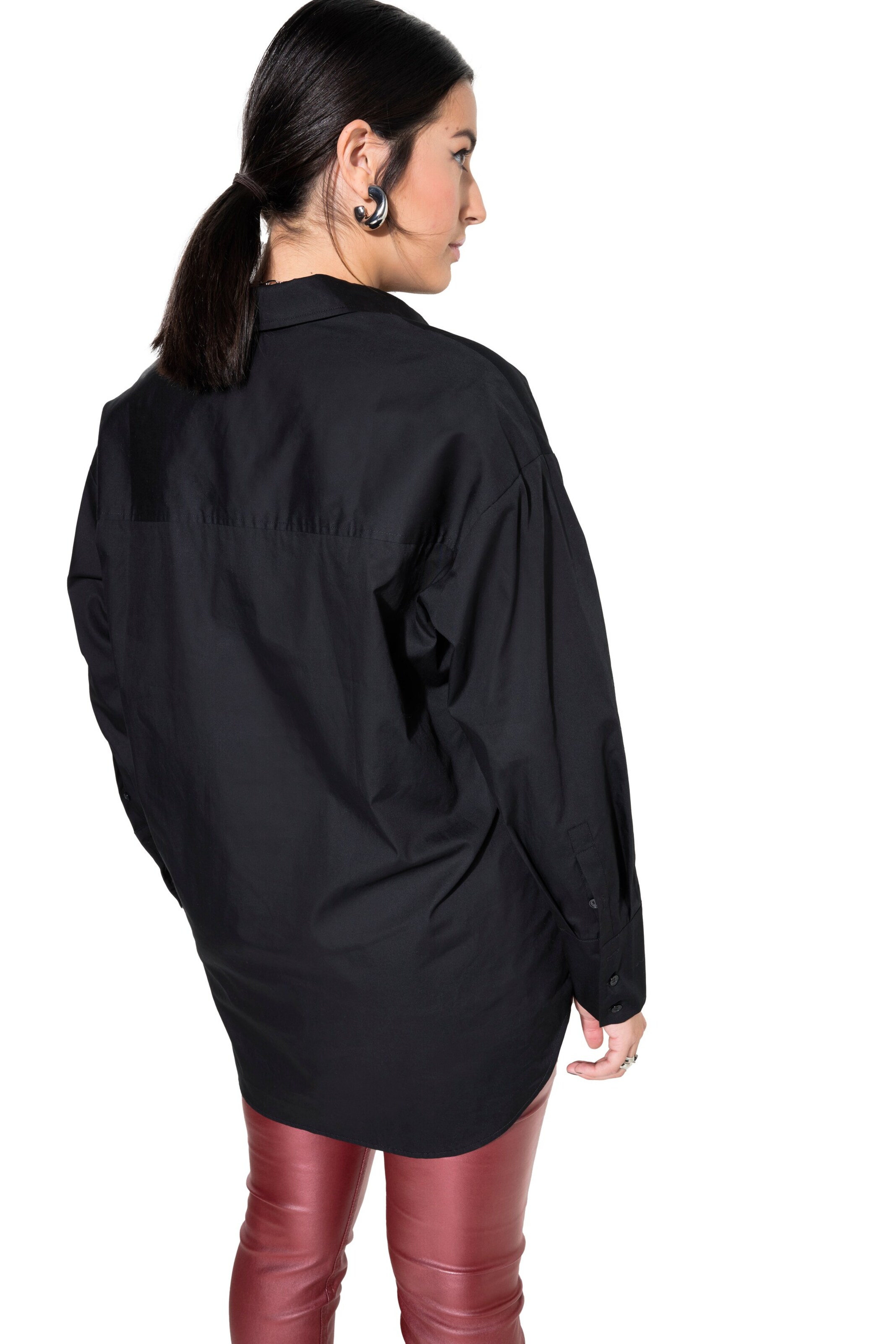 Studio Untold Bluse in Schwarz