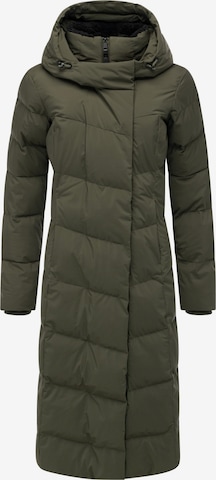 Cappotto funzionale 'Pavla Youmodo' di Ragwear in verde: frontale