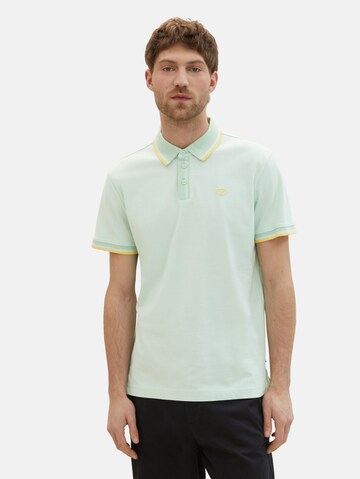 TOM TAILOR Poloshirt in Grün: predná strana