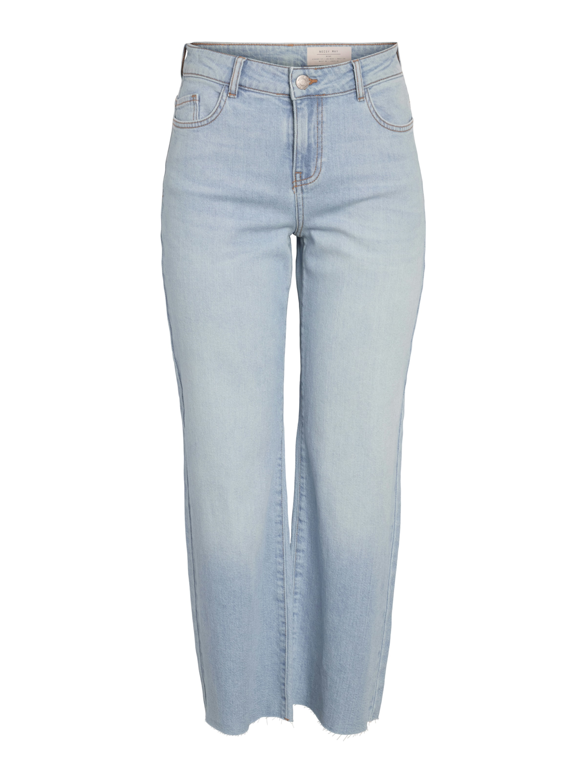 Noisy May Curve Regular Jeans 'NMNINE' i blå: framsida