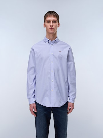 NAPAPIJRI Comfort fit Koszula 'G-TERRA LS' w kolorze niebieski: przód