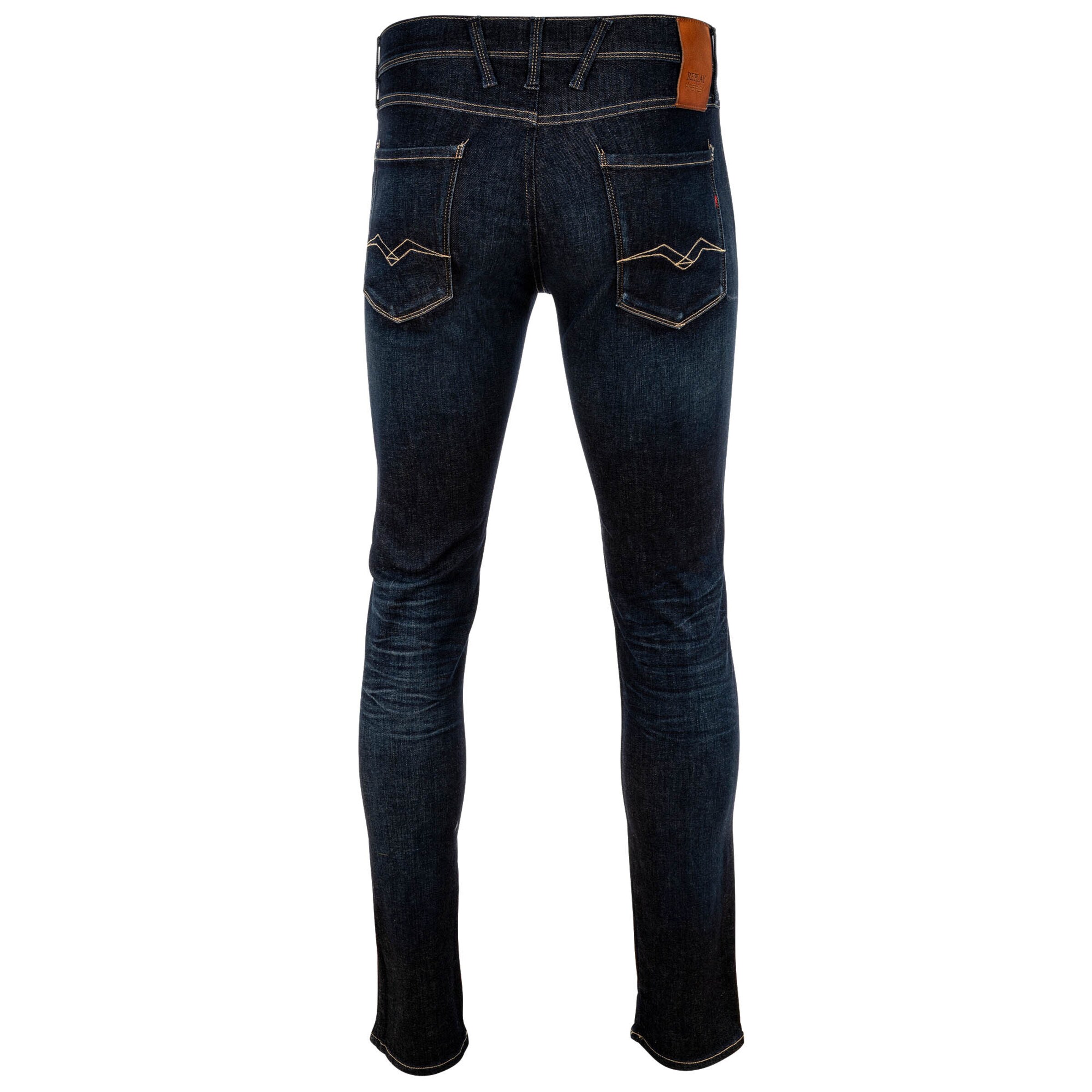 Slimfit Jeans 'Anbass' di REPLAY in blu