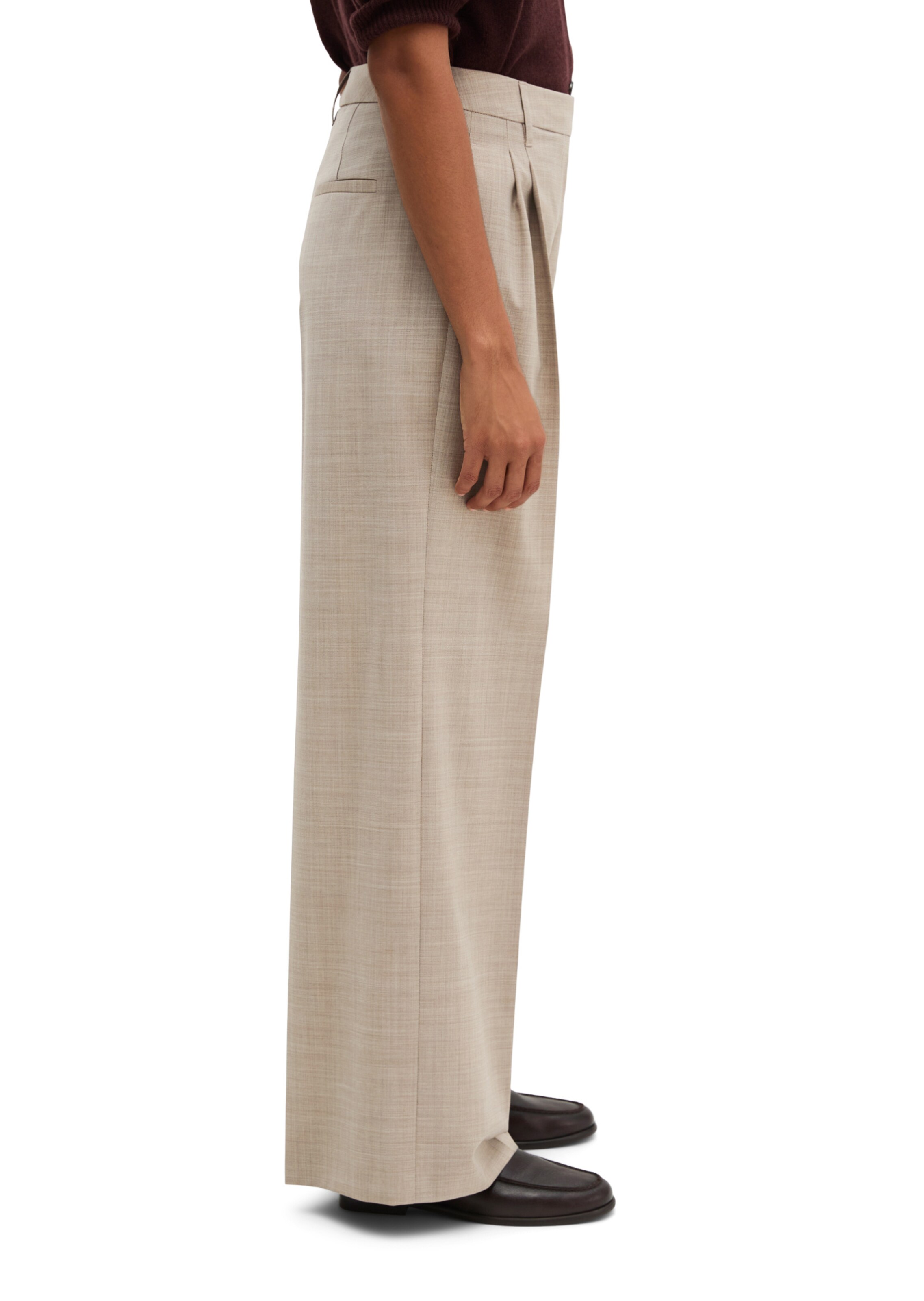 Marc O'Polo Loosefit Broek in Beige
