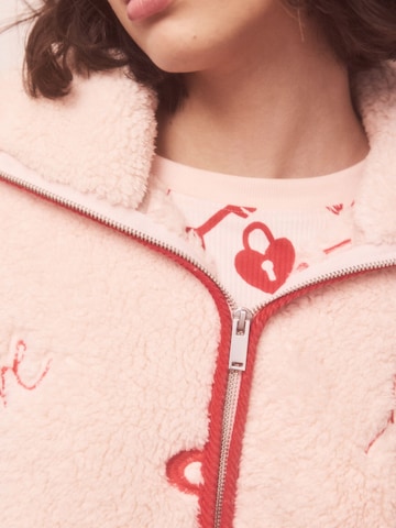 Veste en polaire Next en blanc