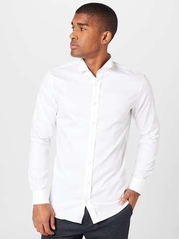 SELECTED HOMME Regularny krój Koszula w kolorze biały: przód