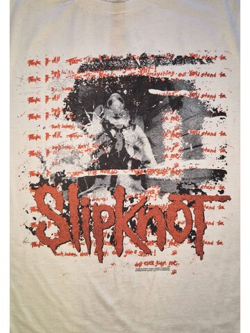 SLIPKNOT Shirt 'Slipknot Do Not Judge Us T-Shirt' in Wit