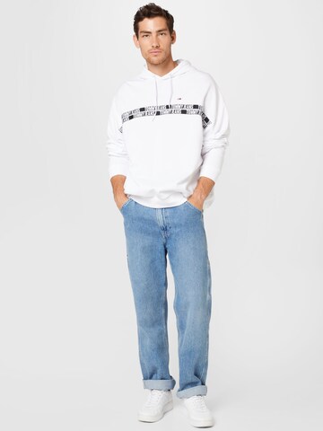 Tommy Jeans Sweatshirt in Weiß