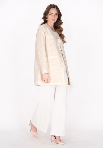 DreiMaster Klassik Демисезонное пальто 'Classic Look' в Бежевый