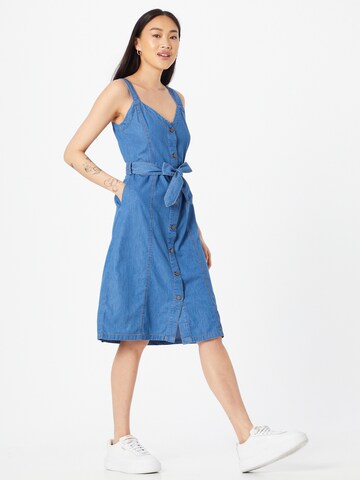 VILA Košilové šaty 'MIRO' – modrá