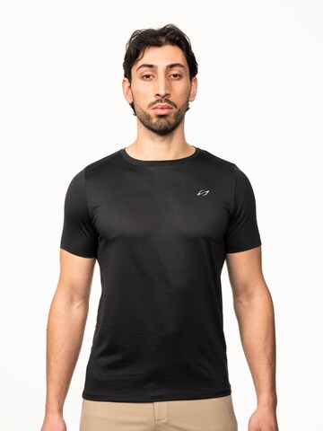 saved lab Funktionsshirt 'SL-241 Performance Tee Black'‌‌‌‌‌‌‌‌ in Schwarz
