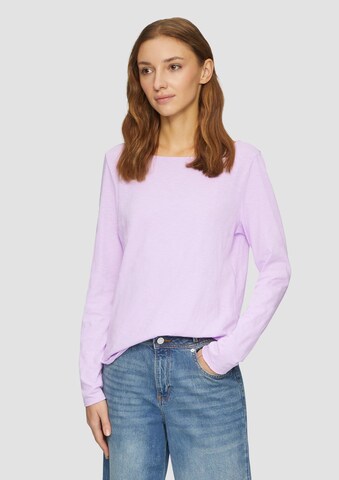 T-shirt s.Oliver en violet : devant