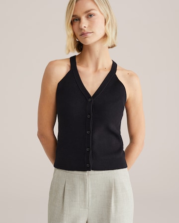 WE Fashion Top in Schwarz: Vorderseite