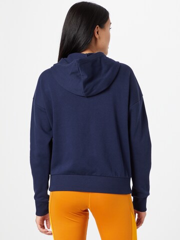 Reebok Athletic Zip-Up Hoodie in Blue