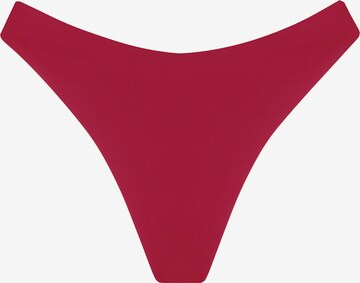 Marc & André Bikini Bottoms 'Eco Wave' in Red: front