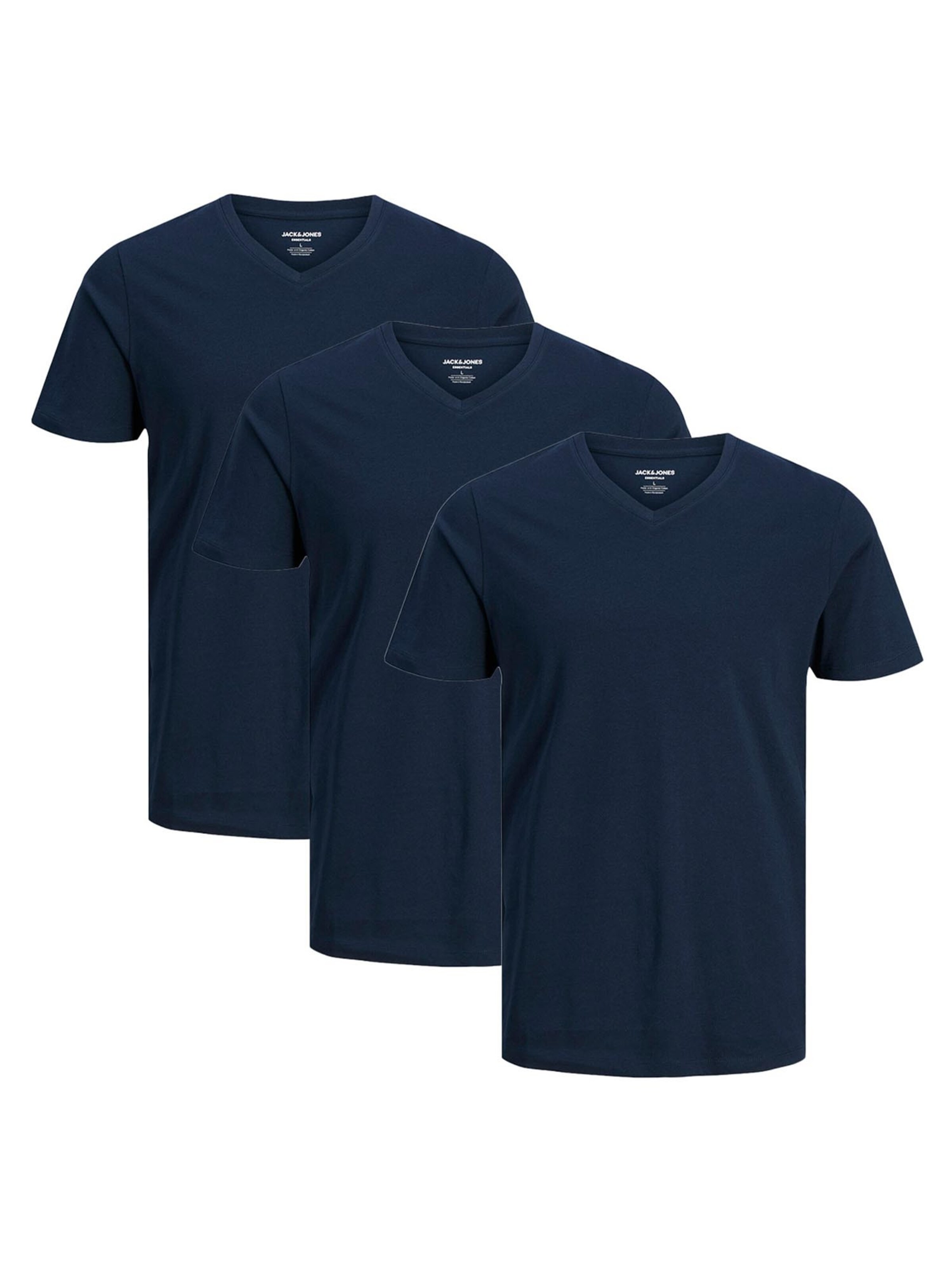 JACK & JONES Shirt 'Organic Basic' in Blue: front