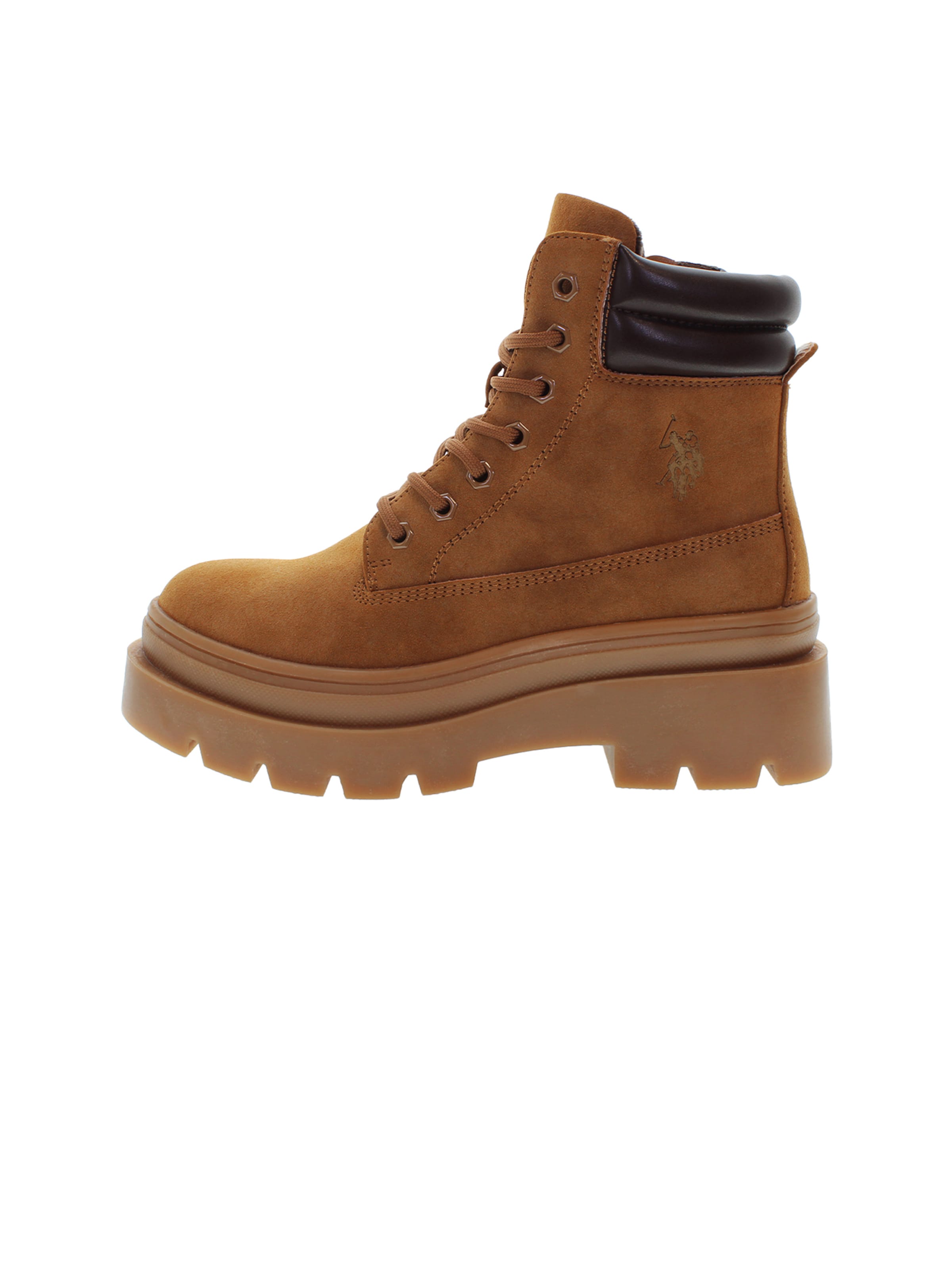 Stivaletto stringato in 35 U.S. POLO ASSN. di colore cognac, Visualizzazione prodotti
