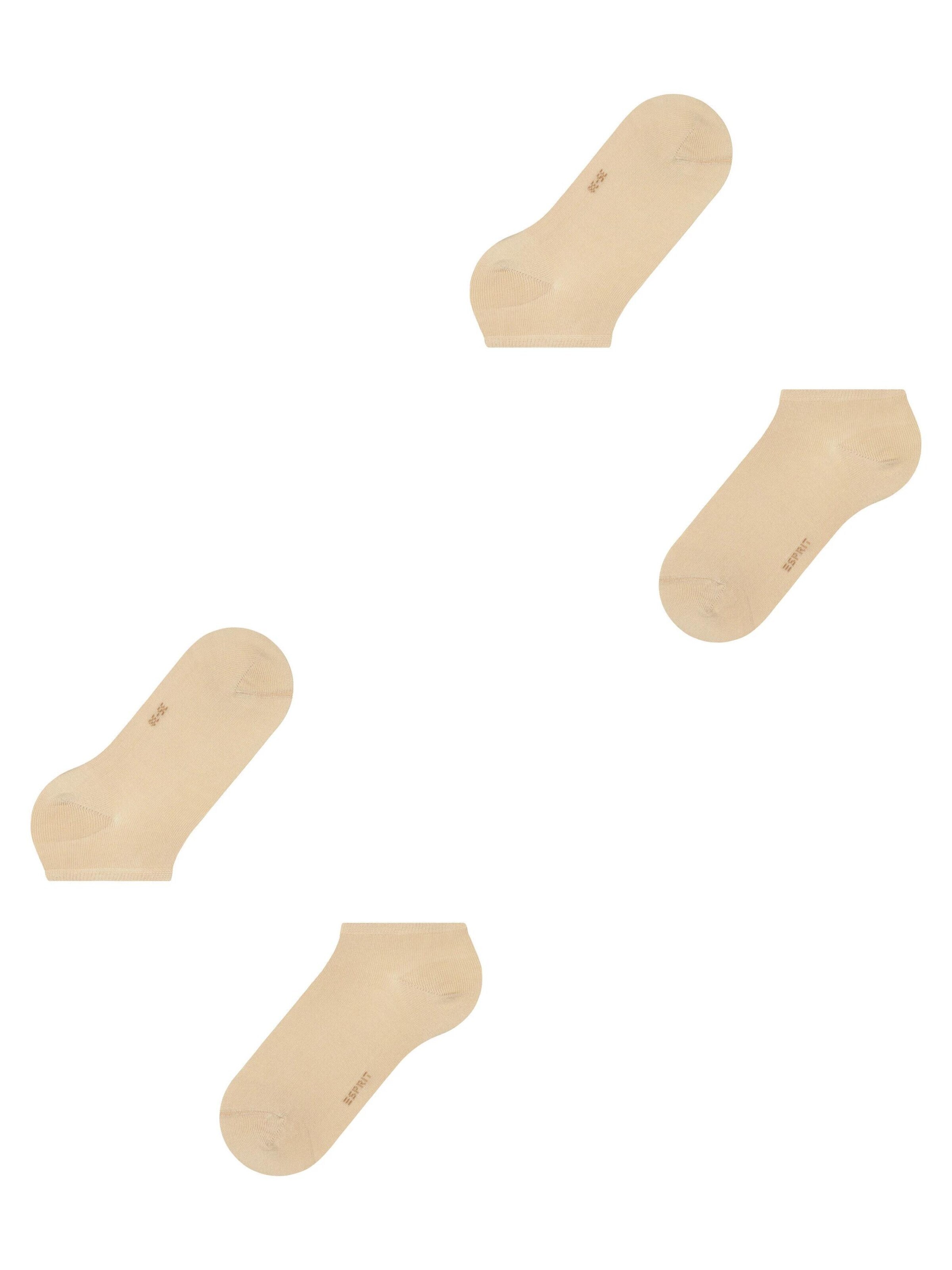 ESPRIT Socks 'Uni 2-Pack' in Beige