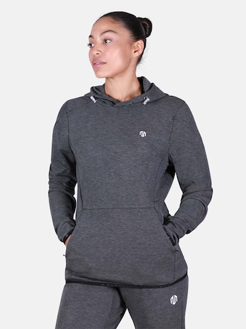 MOROTAI Sportpullover 'SAKURA TRAVEL' in Grau