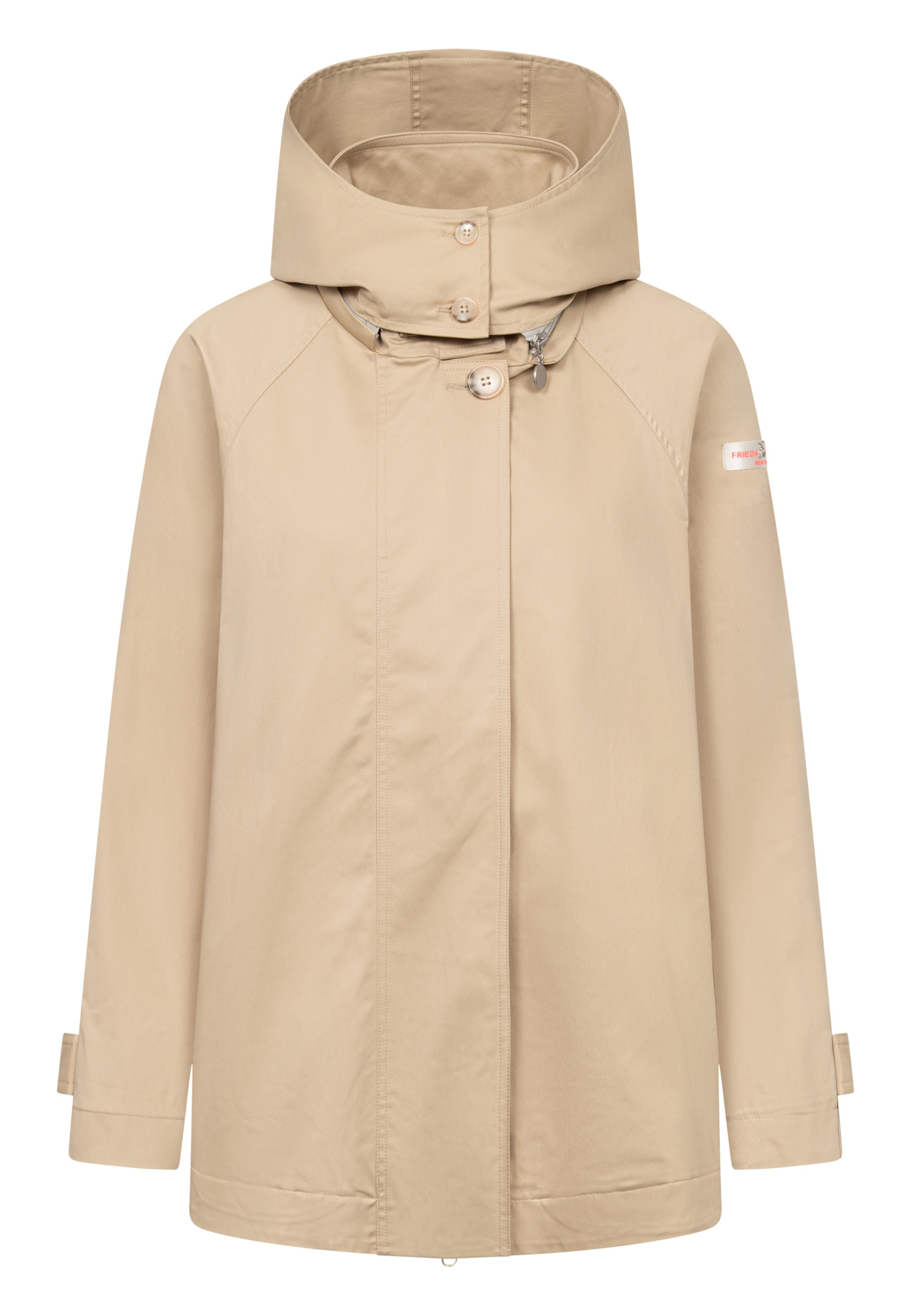 Frieda & Freddies NY Between-Season Jacket in Beige: front