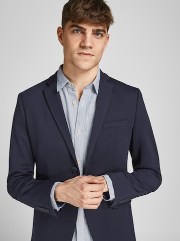 Coupe regular Veste de costume JACK & JONES en bleu