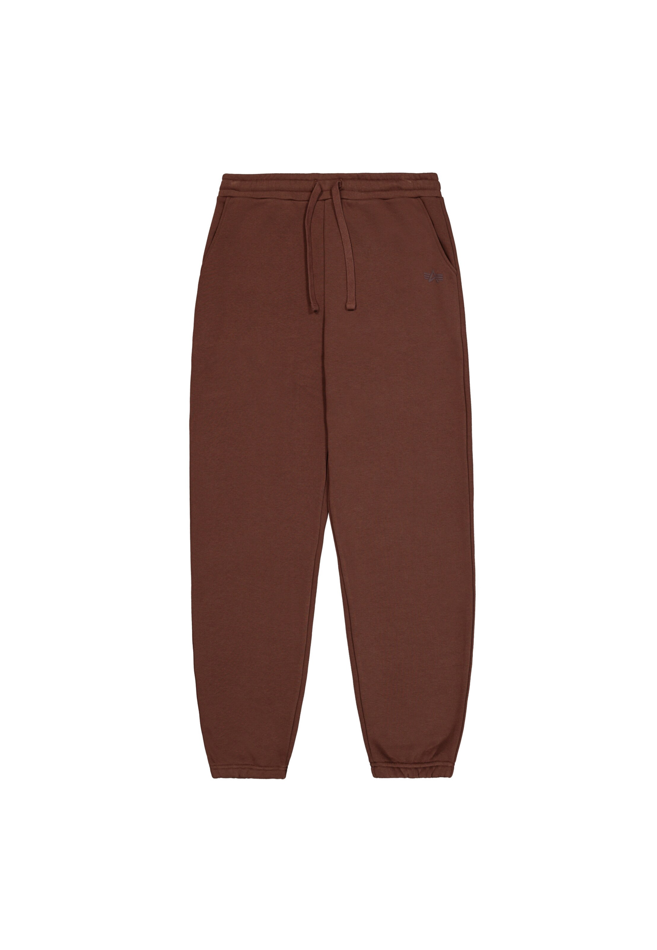 ALPHA INDUSTRIES Pants 'DTM' in Brown: front