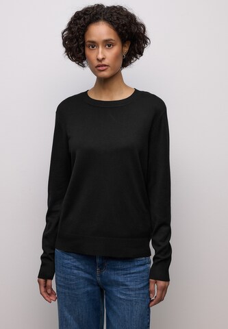 STREET ONE Pullover in Schwarz: Vorderseite
