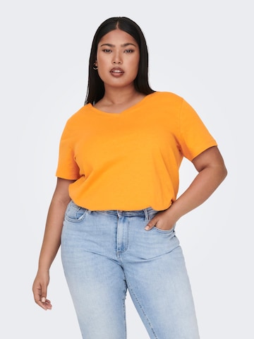 ONLY Carmakoma T-Shirt 'Bonnie' in Orange: predná strana