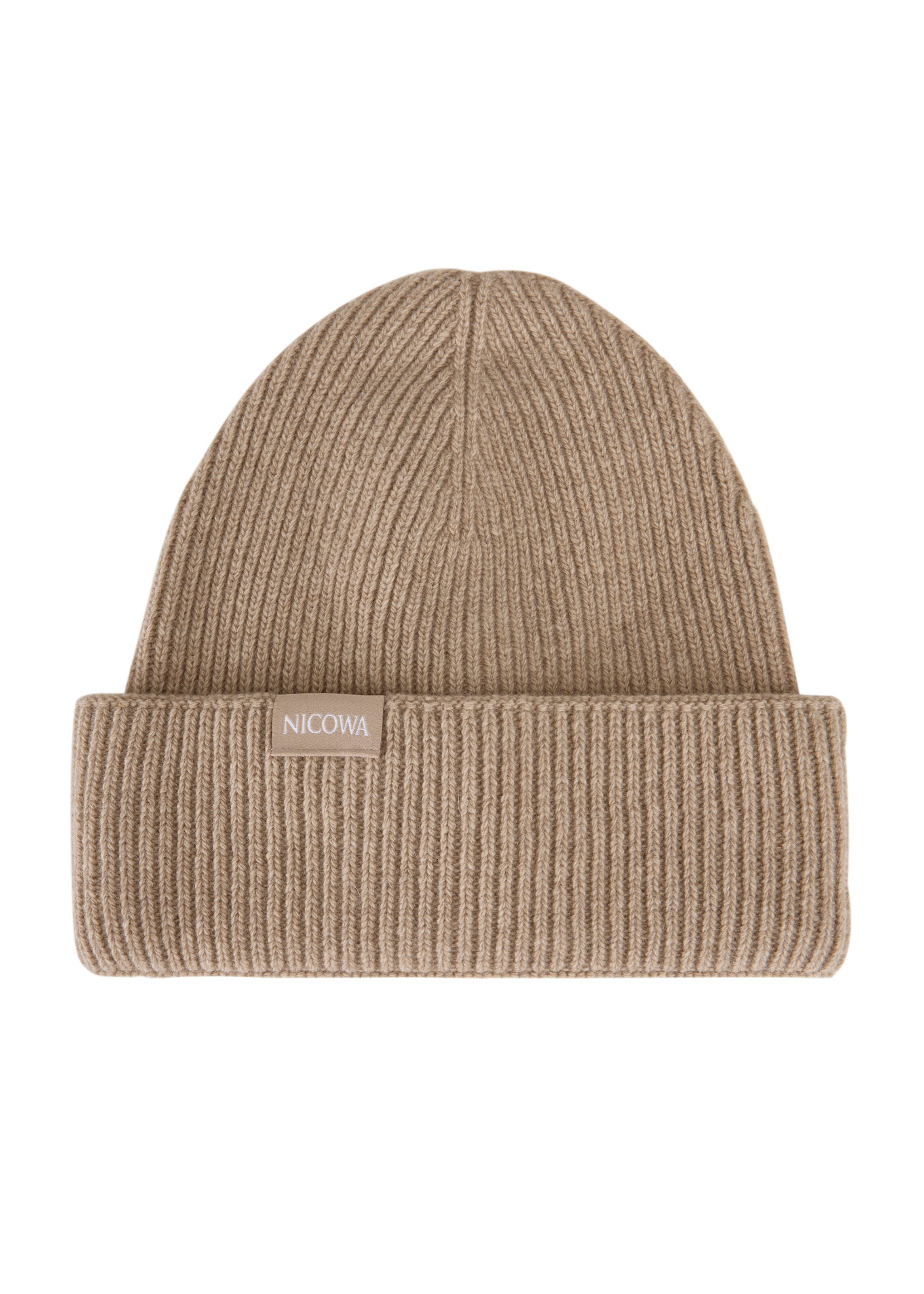 Nicowa Beanie 'Niani' in Brown: front