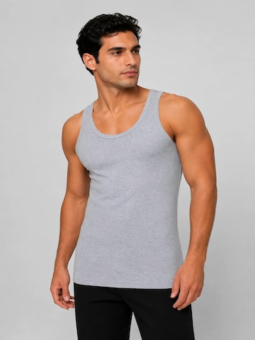 Maglietta intima 'Herren Unterhemden Tom' di LOREZA in grigio