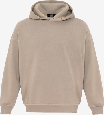 Sweat-shirt Antioch en beige : devant