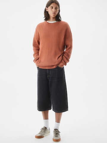 Pull&Bear Sweater in Orange: front